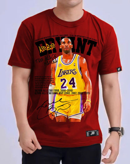 NBA KOBE BRYANT ROUND NECK REGULAR FIT PREMIUM DESIGN