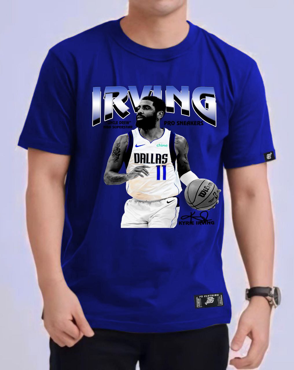 NBA KYRIE IRVING VERSION 2 ROUND NECK REGULAR FIT PREMIUM DESIGN