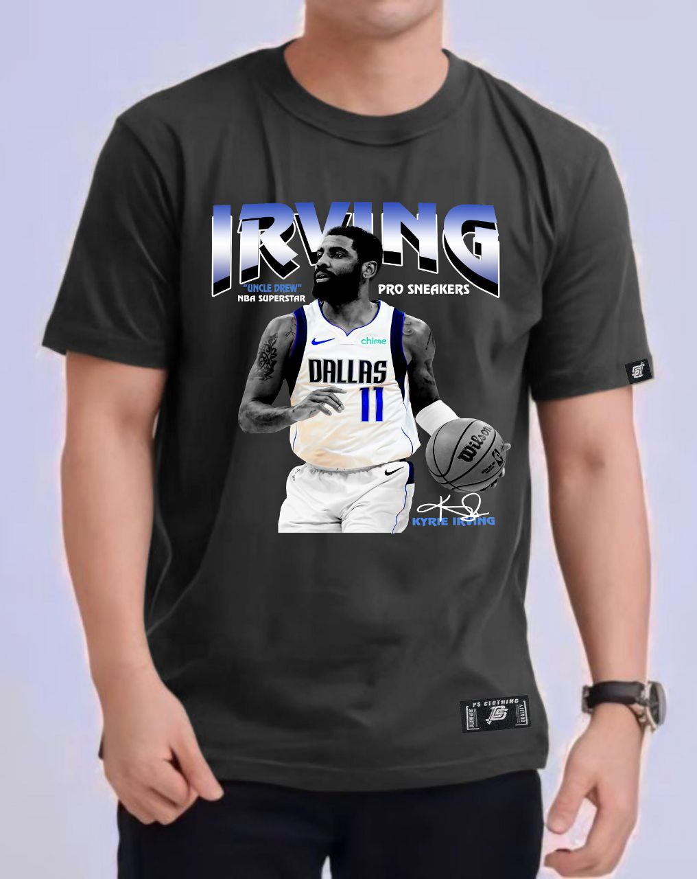 NBA KYRIE IRVING VERSION 2 ROUND NECK REGULAR FIT PREMIUM DESIGN