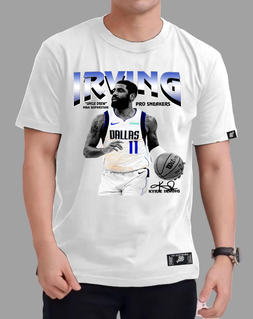 NBA KYRIE IRVING VERSION 2 ROUND NECK REGULAR FIT PREMIUM DESIGN