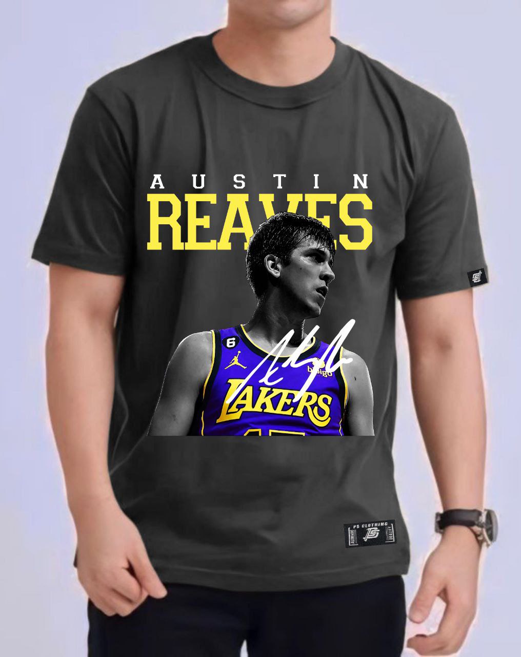 NBA AUSTIN REAVES ROUND NECK REGULAR FIT PREMIUM DESIGN