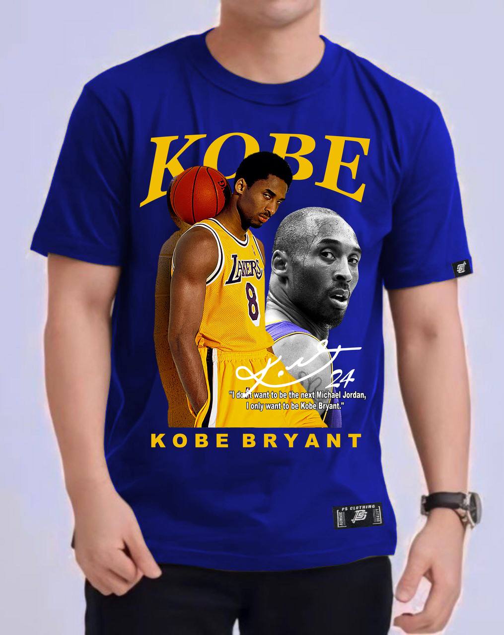 NBA "KOBE BRYANT"  ROUND NECK REGULAR FIT PREMIUM DESIGN