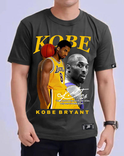 NBA "KOBE BRYANT"  ROUND NECK REGULAR FIT PREMIUM DESIGN