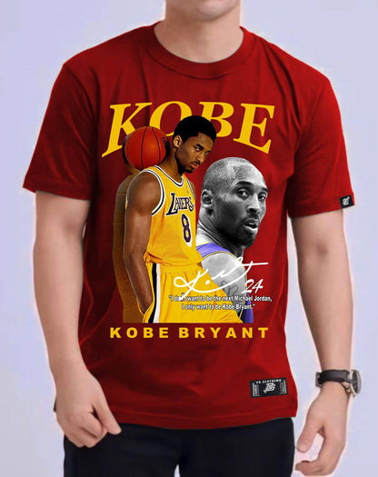 NBA "KOBE BRYANT"  ROUND NECK REGULAR FIT PREMIUM DESIGN