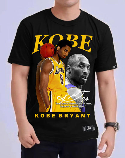 NBA "KOBE BRYANT"  ROUND NECK REGULAR FIT PREMIUM DESIGN