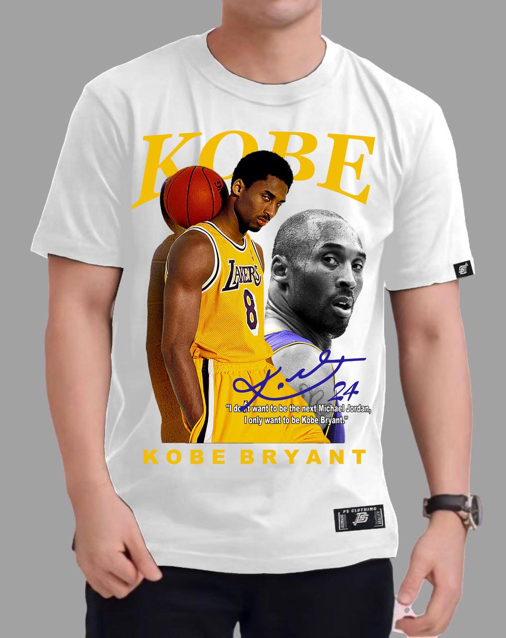 NBA "KOBE BRYANT"  ROUND NECK REGULAR FIT PREMIUM DESIGN