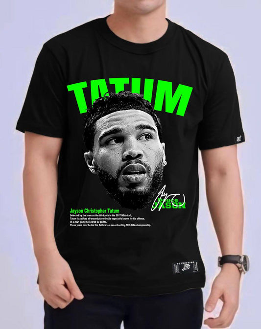 NBA HEADS "JASON TATUM" ROUND NECK REGULAR FIT PREMIUM DESIGN