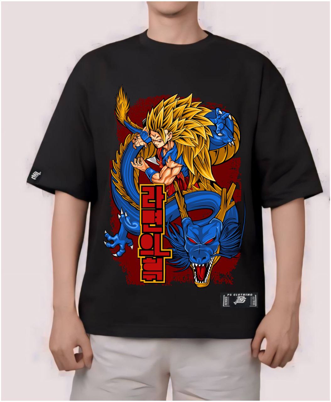 GOKU SUPER SAIYAN 3 DRAGON BALL OVERSIZE PREMIUM DESIGN