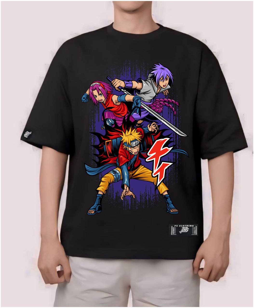 TEAM 7 NARUTO SHIPPUDEN OVERSIZE PREMIUM DESIGN