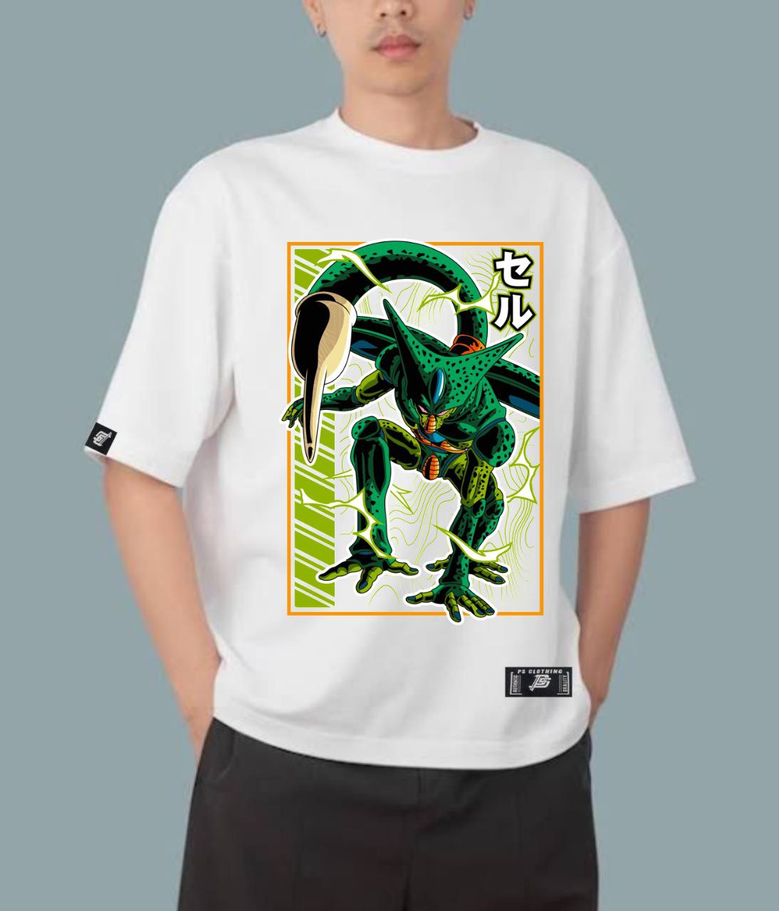 CELL STAGE 1 DRAGON BALL OVERSIZE PREMIUM DESIGN