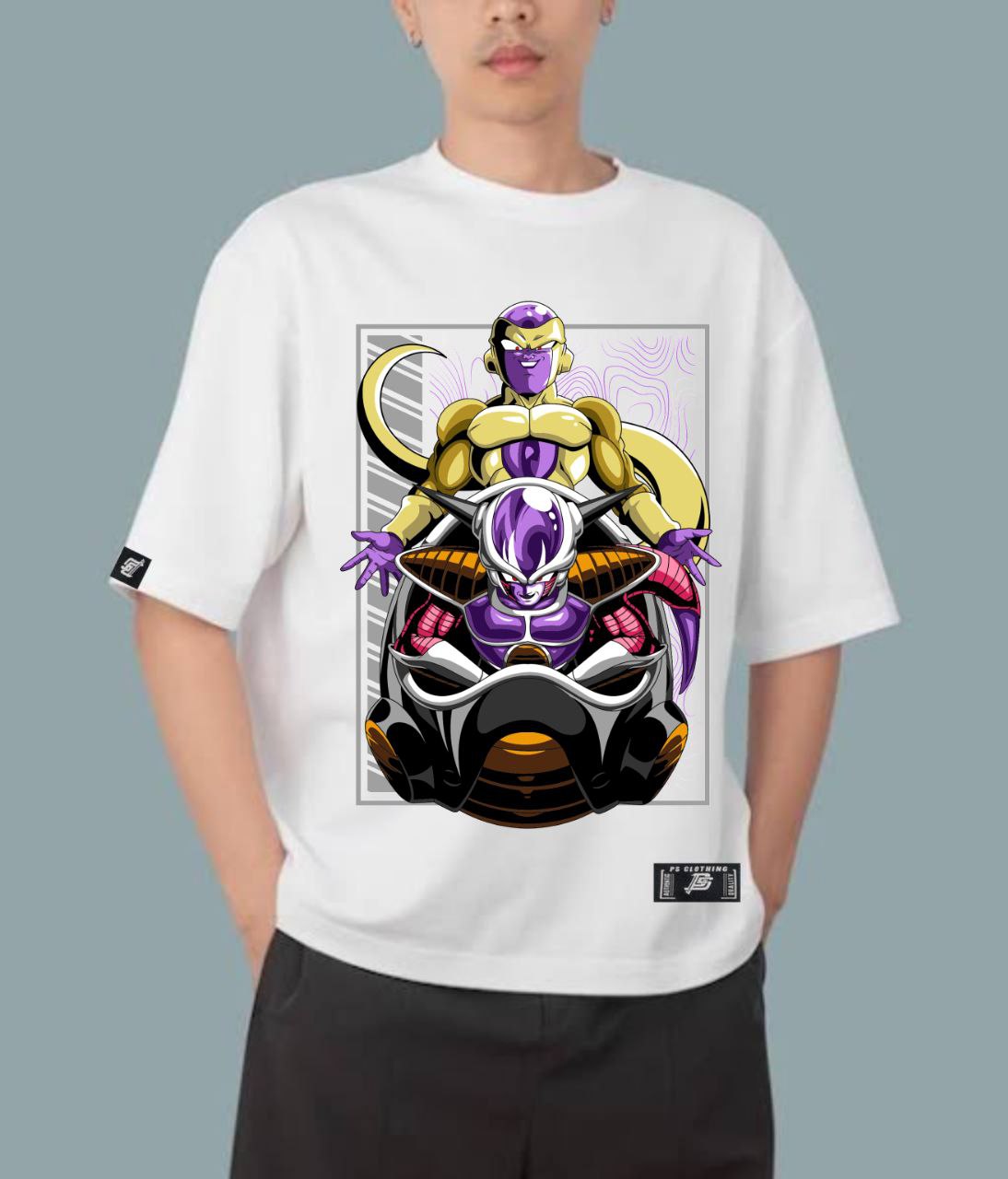 GOLD FRIEZA DRAGON BALL OVERSIZE PREMIUM DESIGN