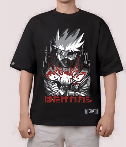 NARUTO SHIPPUDEN "KAKASHI HATAKE" OVERSIZE PREMIUM SHIRT