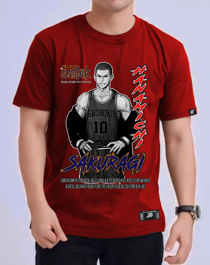 SLAM DUNK "SAKURAGI" ROUND NECK REGULAR FIT ANIME PREMIUM DESIGN