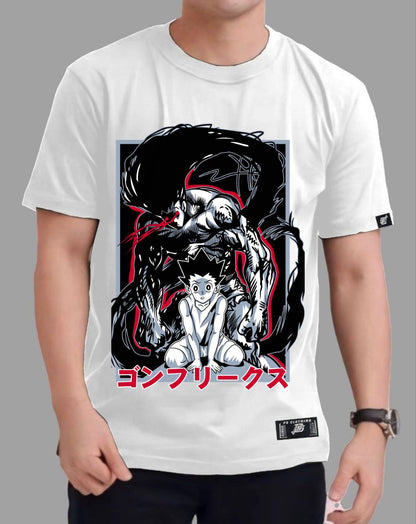 HUNTER X HUNTER GON FREECSS "RAGE" ROUND NECK REGULAR FIT ANIME PREMIUM DESIGN