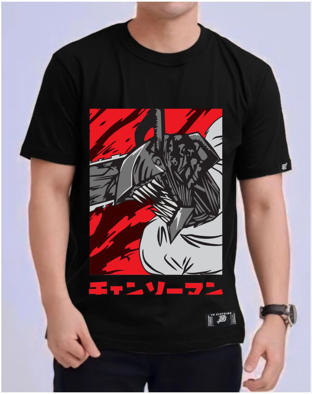 CHAINSAW MAN ROUND NECK REGULAR FIT ANIME PREMIUM DESIGN