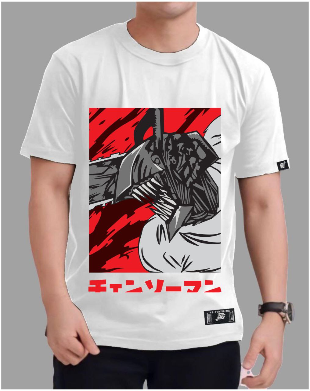 CHAINSAW MAN ROUND NECK REGULAR FIT ANIME PREMIUM DESIGN