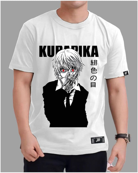 HUNTER X HUNTER "KURAPIKA" ROUND NECK REGULAR FIT ANIME PREMIUM DESIGN