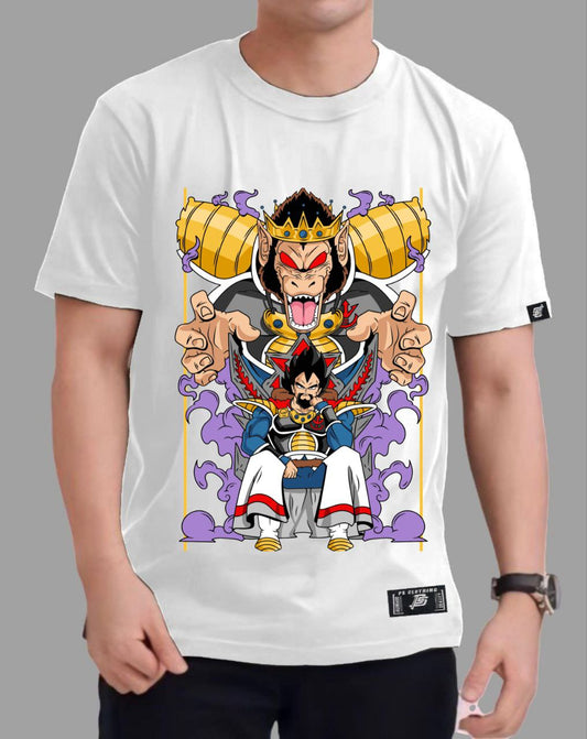 DRAGON BALL Z "KING VEGETA" ROUND NECK REGULAR FIT ANIME PREMIUM DESIGN