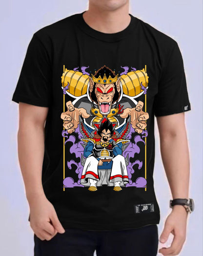 DRAGON BALL Z "KING VEGETA" ROUND NECK REGULAR FIT ANIME PREMIUM DESIGN