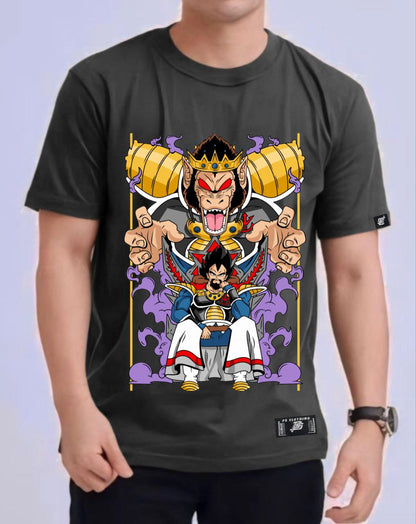 DRAGON BALL Z "KING VEGETA" ROUND NECK REGULAR FIT ANIME PREMIUM DESIGN