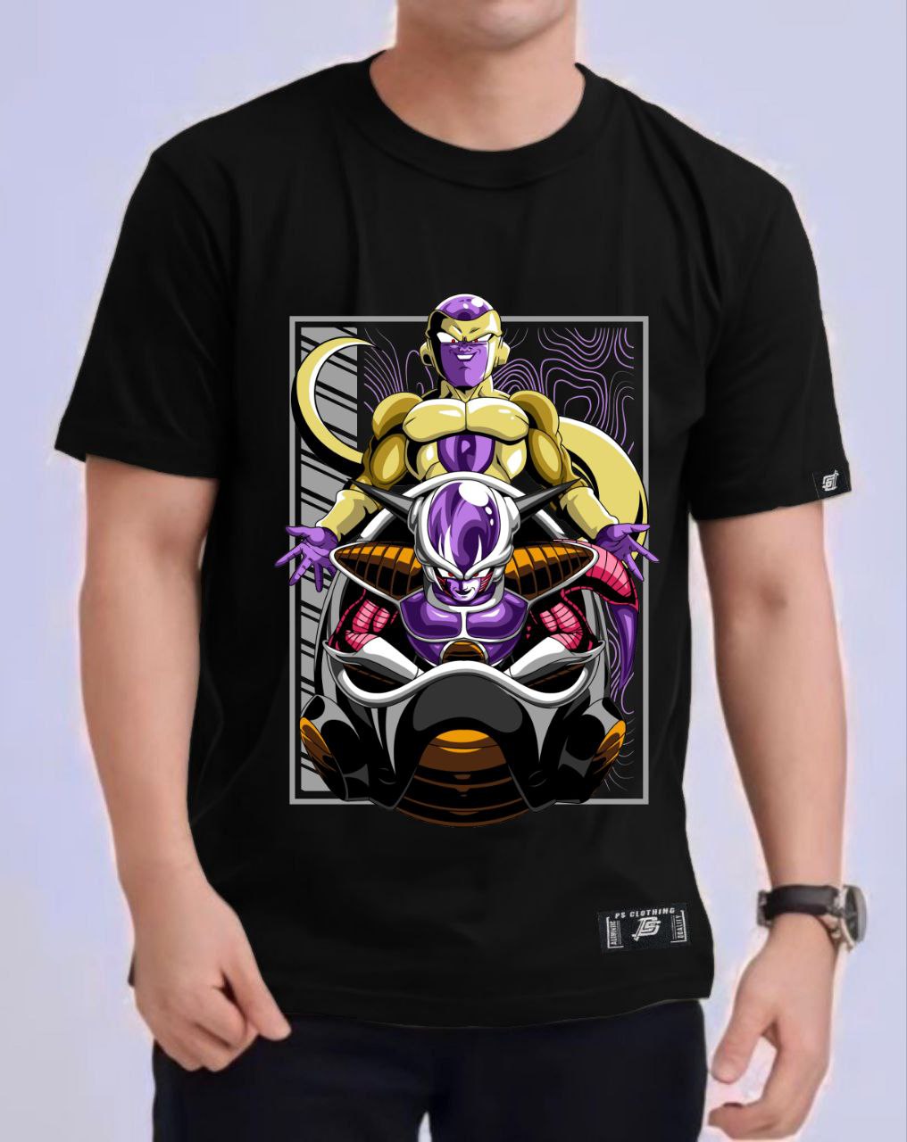 DRAGON BALL Z SUPER "GOLDEN FRIEZA" ROUND NECK REGULAR FIT ANIME PREMIUM DESIGN