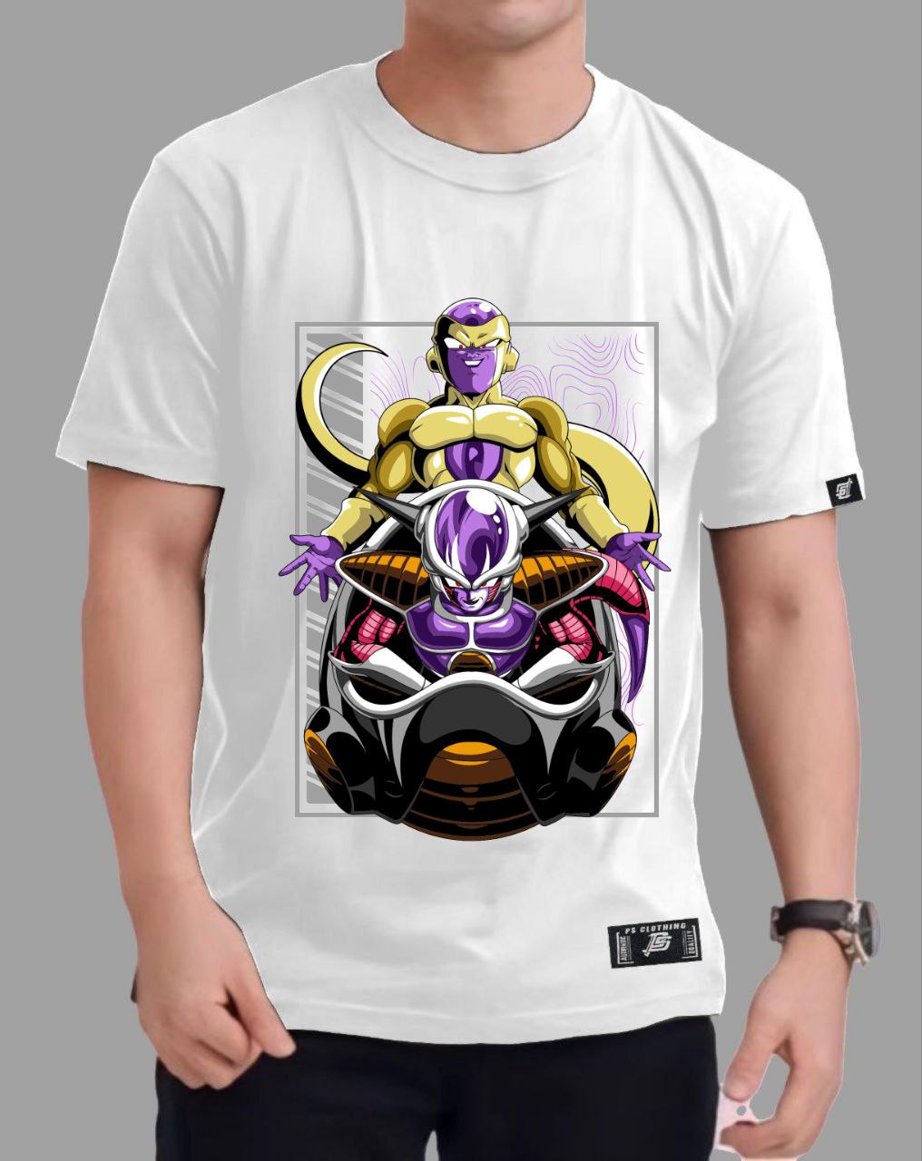 DRAGON BALL Z SUPER "GOLDEN FRIEZA" ROUND NECK REGULAR FIT ANIME PREMIUM DESIGN