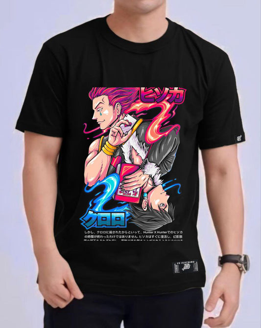 HUNTER X HUNTER "HISOKA" VERSION 3 ROUND NECK REGULAR FIT ANIME PREMIUM DESIGN