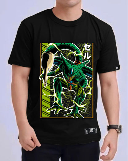 DRAGON BALL Z "CELL" ROUND NECK REGULAR FIT ANIME PREMIUM DESIGN