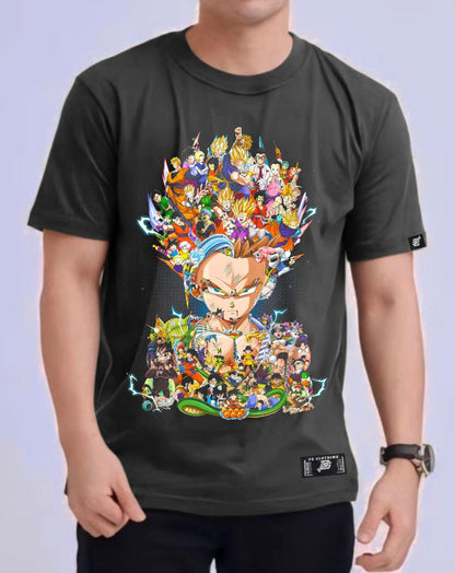 DRAGON BALL Z "TRUNKS" ROUND NECK REGULAR FIT ANIME PREMIUM DESIGN