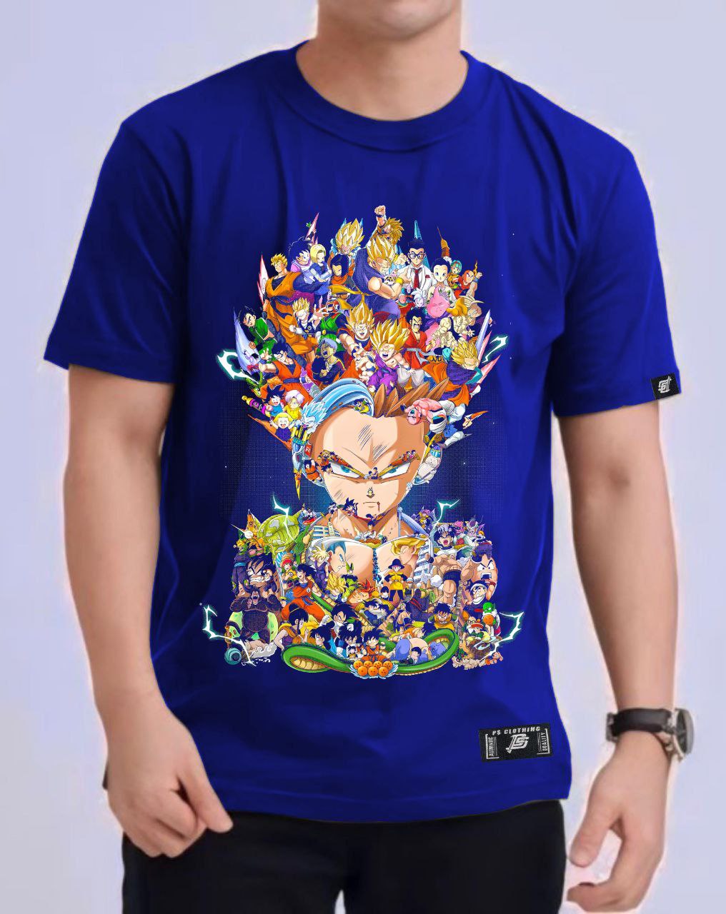 DRAGON BALL Z "TRUNKS" ROUND NECK REGULAR FIT ANIME PREMIUM DESIGN