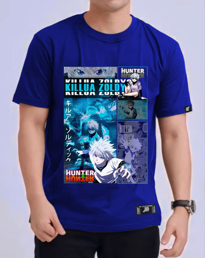 HUNTER X HUNTER "KILLUA ZOLDYCK" ROUND NECK REGULAR FIT ANIME PREMIUM DESIGN