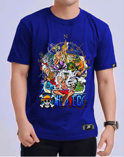 ONE PIECE "WANO ARC" VERSION 2 ROUND NECK REGULAR FIT ANIME PREMIUM DESIGN