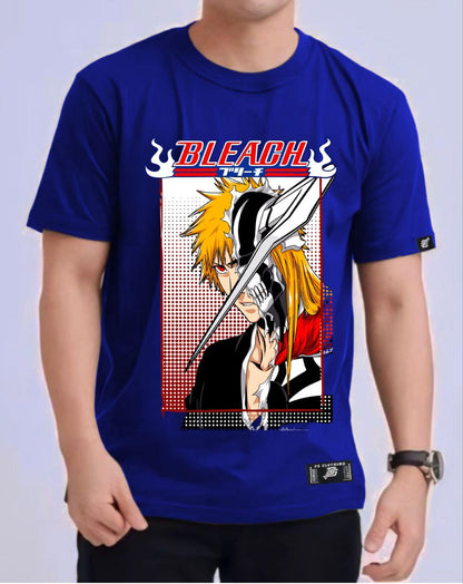 BLEACH ICHIGO "INCOMPLETE HALLOW" ROUND NECK REGULAR FIT ANIME PREMIUM DESIGN