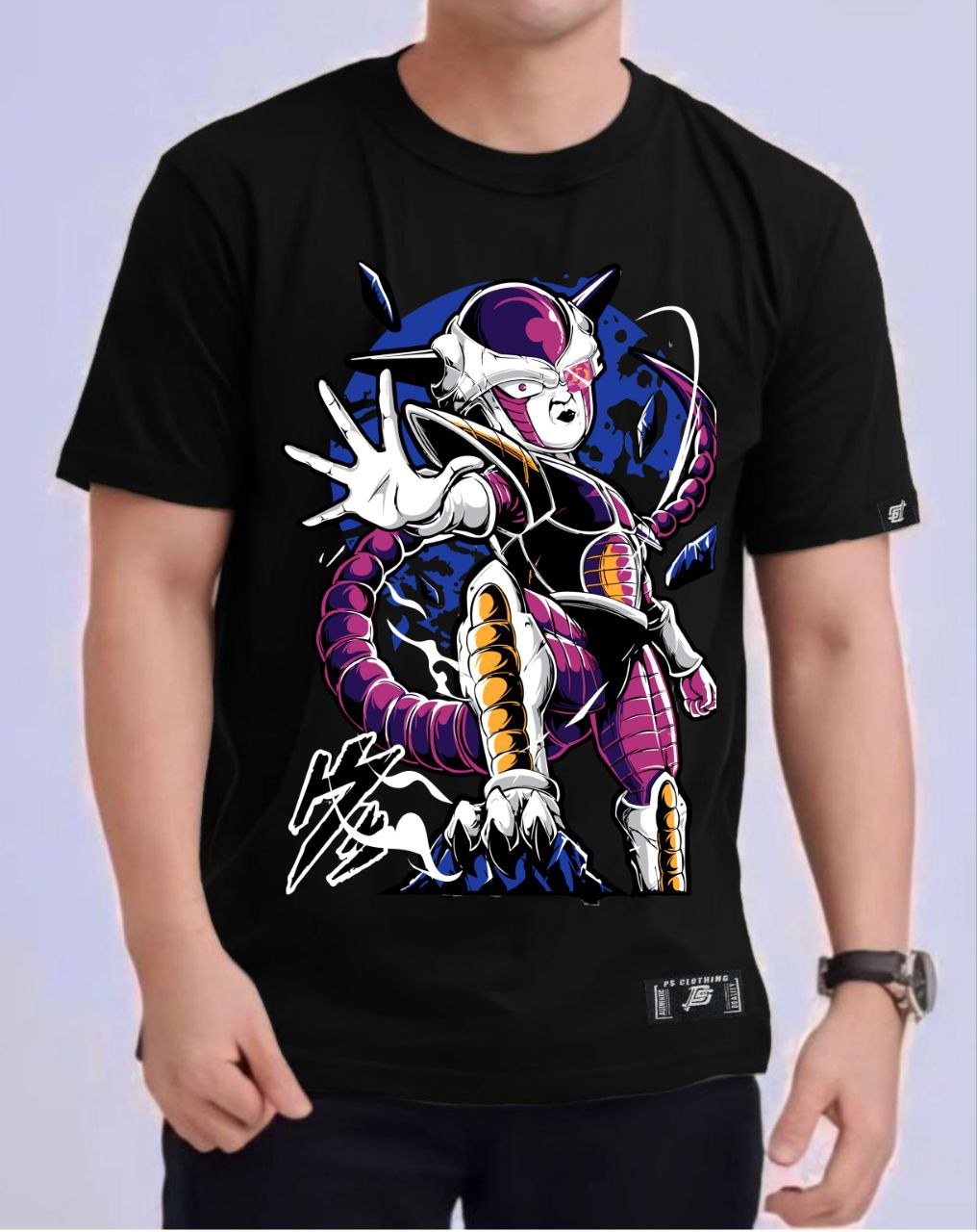 DRAGON BALL Z "FRIEZA" ROUND NECK REGULAR FIT ANIME PREMIUM DESIGN