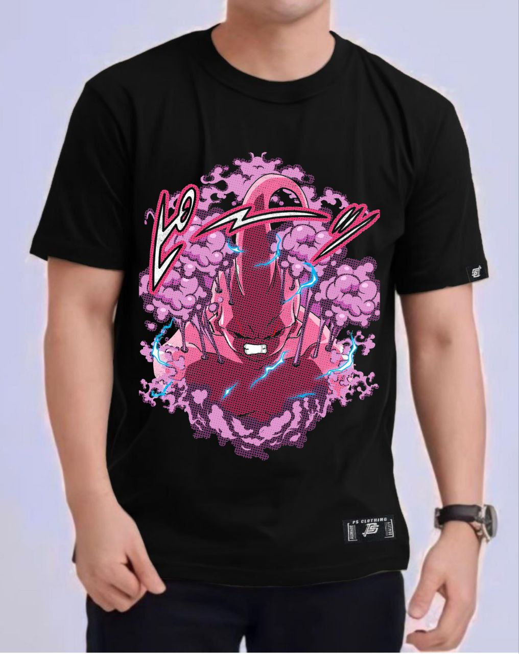 DRAGON BALL Z "KID BUU" ROUND NECK REGULAR FIT ANIME PREMIUM DESIGN