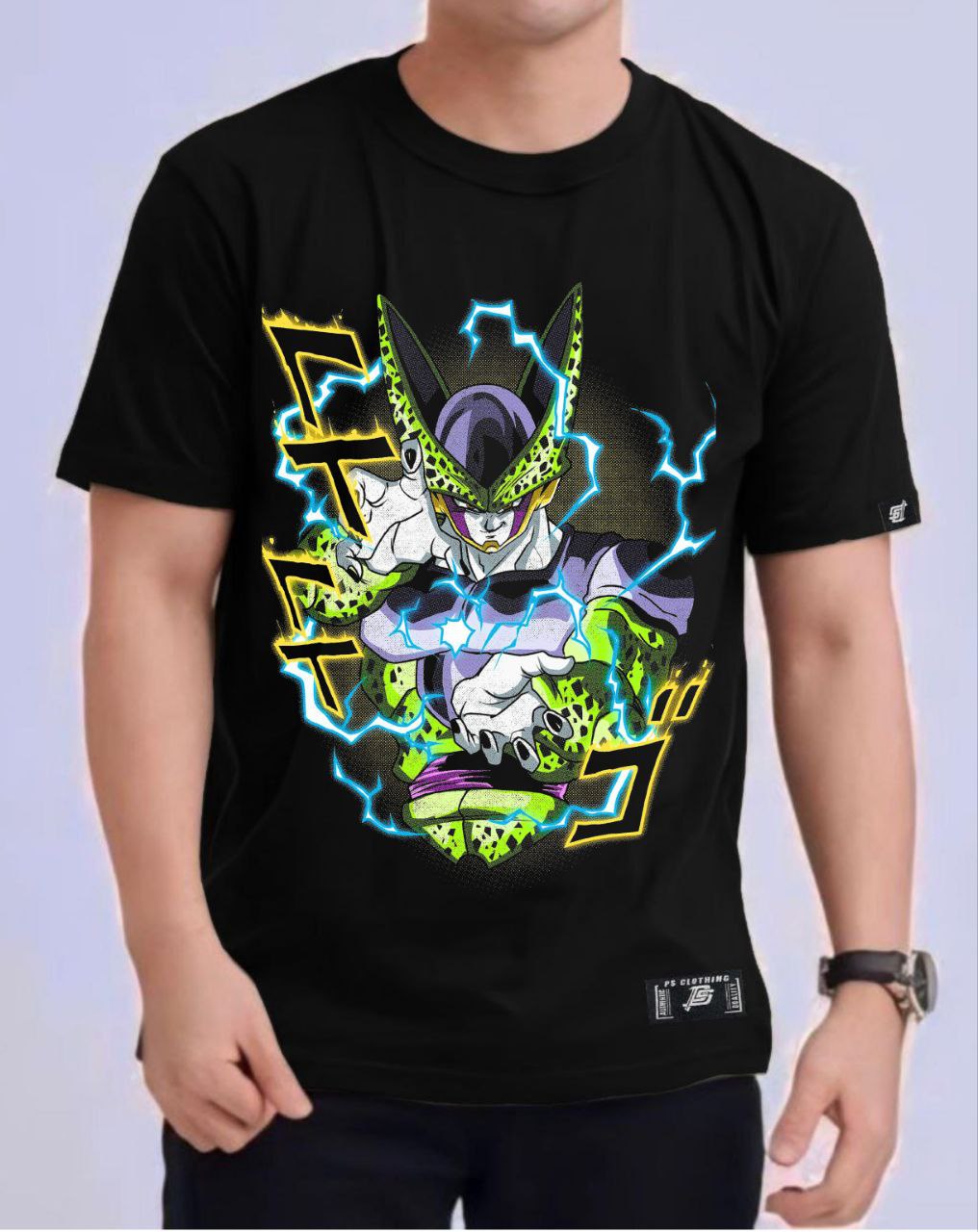 DRAGON BALL Z "PERFECT CELL" ROUND NECK REGULAR FIT ANIME PREMIUM DESIGN