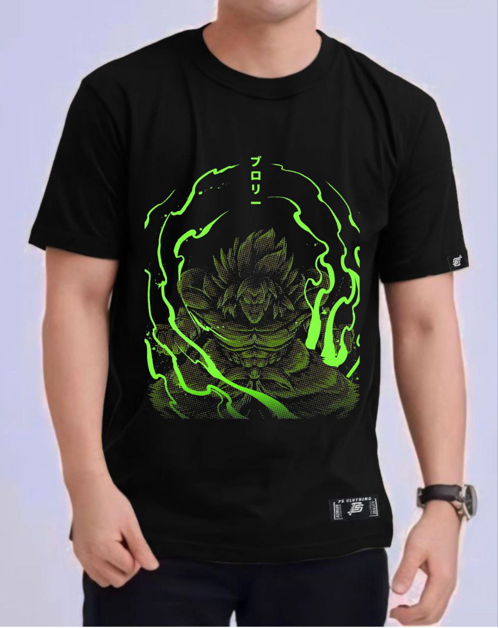 DRAGON BALL Z BROLLY"LEGENDARY SAIYAN" VERSION 2 ROUND NECK REGULAR FIT ANIME PREMIUM DESIGN