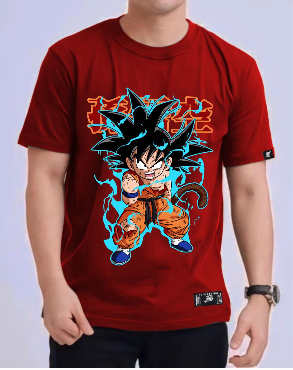 DRAGON BALL Z "KID SON GOKU" ROUND NECK REGULAR FIT ANIME PREMIUM DESIGN