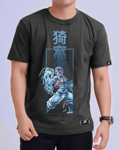 DEMON SLAYER "AKAZA" ROUND NECK REGULAR FIT ANIME PREMIUM DESIGN