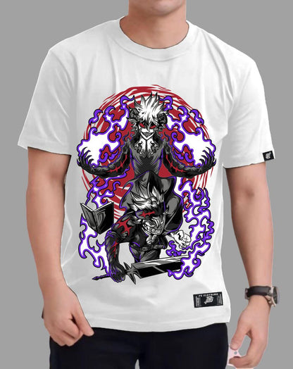 BLACK CLOVER "LIEBE X ASTA" ROUND NECK REGULAR FIT ANIME PREMIUM DESIGN