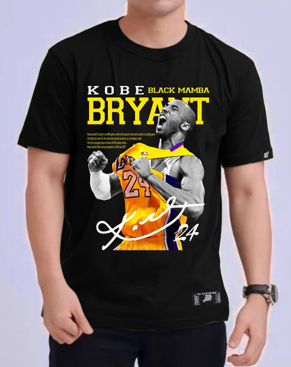 NBA KOBE BRYANT "SHOUT" ROUND NECK REGULAR FIT PREMIUM DESIGN