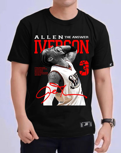 NBA ALLEN IVERSON SHOUT ROUND NECK REGULAR FIT PREMIUM DESIGN