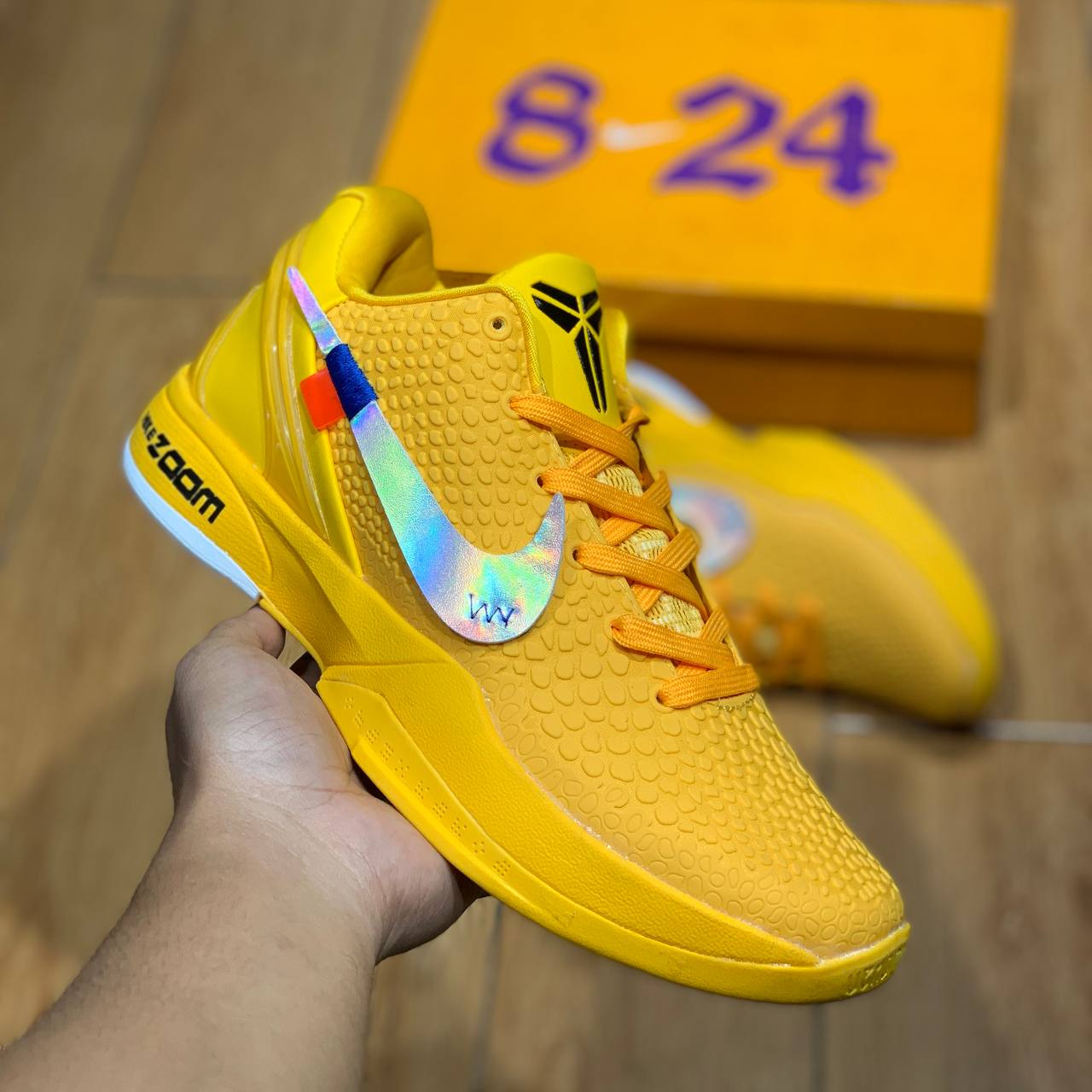 KOBE 6 OFF WHITE YELLOW