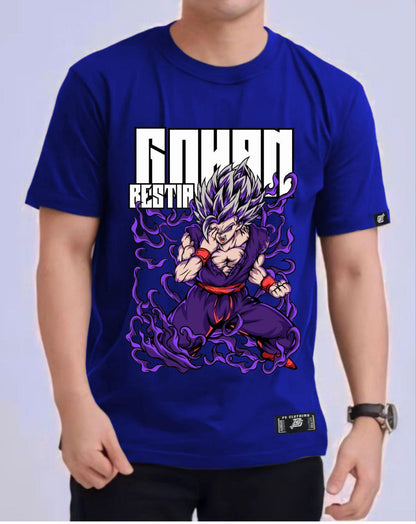 DRAGON BALL Z "GOHAN" ROUND NECK REGULAR FIT ANIME PREMIUM DESIGN