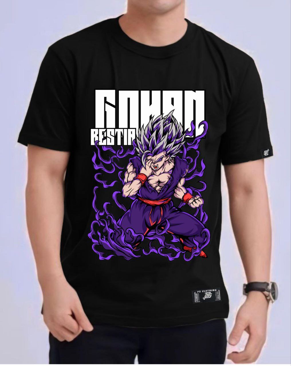 DRAGON BALL Z "GOHAN" ROUND NECK REGULAR FIT ANIME PREMIUM DESIGN