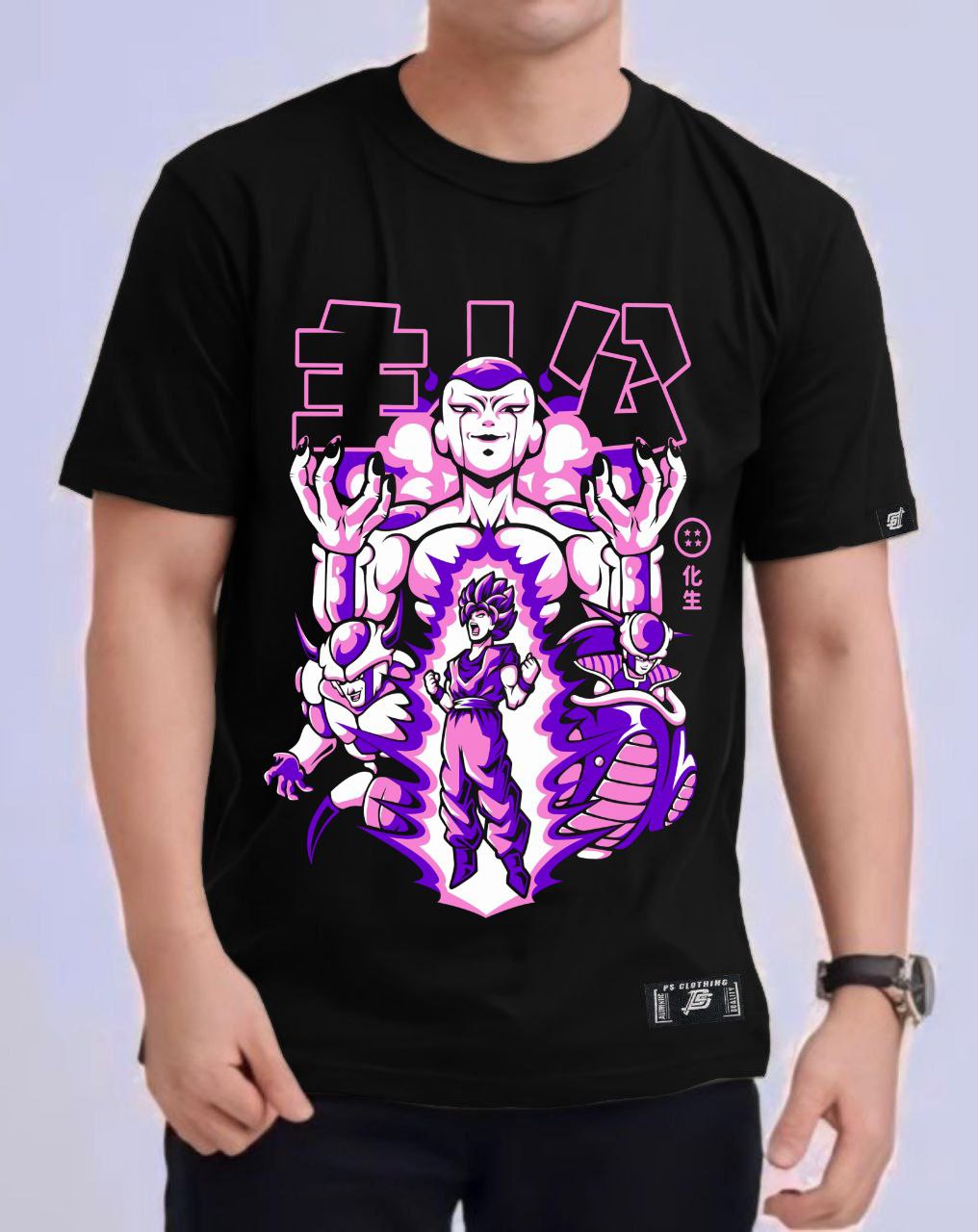 DRAGON BALL Z "FRIEZA" VERSION 2 ROUND NECK REGULAR FIT ANIME PREMIUM DESIGN