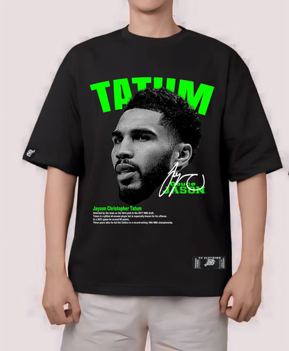 NBA HEADS "JASON TATUM" VERSION 2 OVERSIZE PREMIUM SHIRT