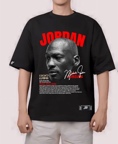 NBA HEADS "MICHAEL JORDAN"  OVERSIZE PREMIUM SHIRT