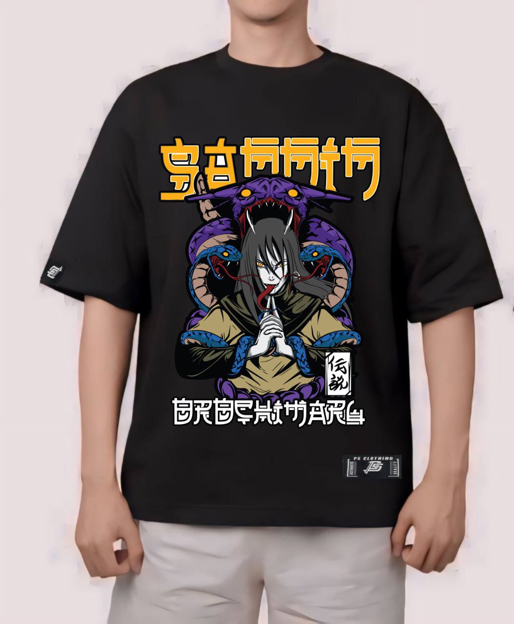 NARUTO SHIPPUDEN ''OROCHIMARU'' OVERSIZE PREMIUM SHIRT