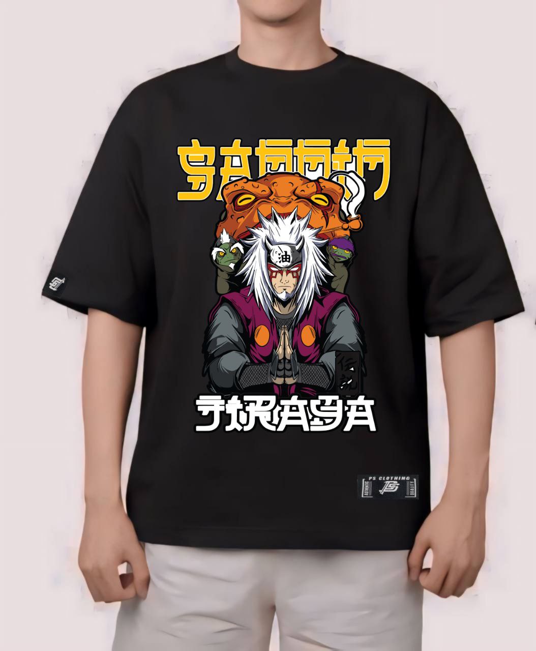 NARUTO SHIPPUDEN ''JIRAIYA'' OVERSIZE PREMIUM SHIRT